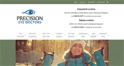 Desktop Screenshot of precisioneyedoctors.com